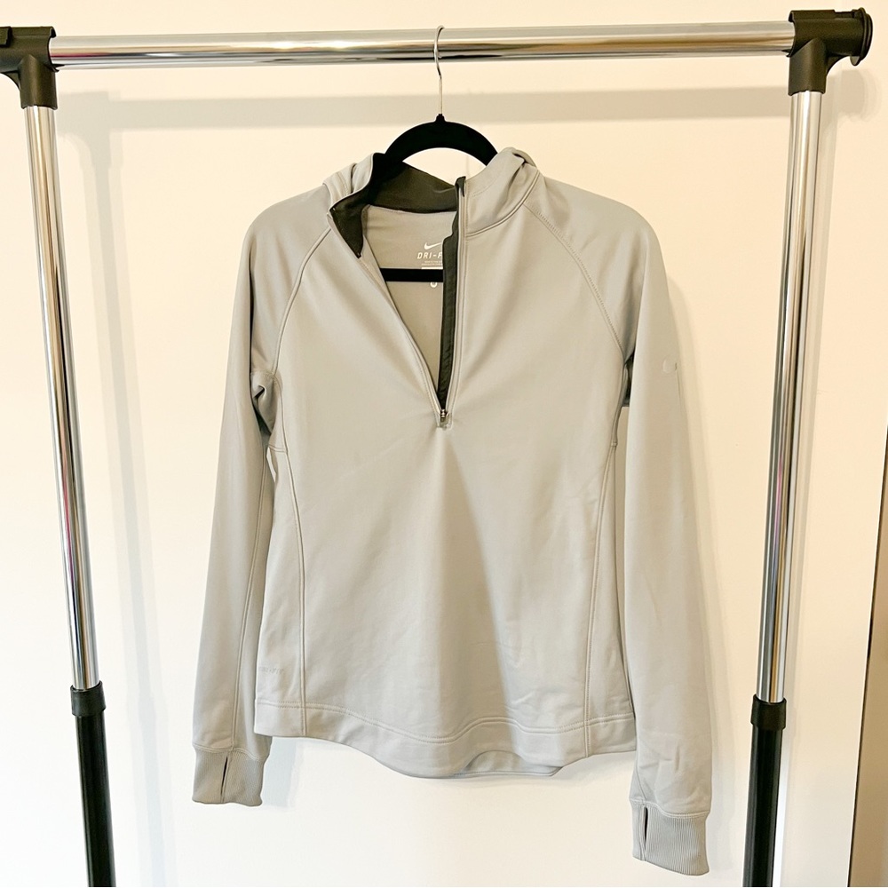 Nike Dri-FIT 1/2 Zip Training Pullover (with Hood)